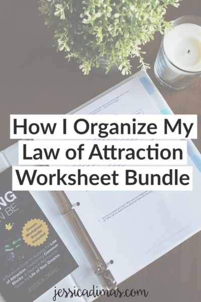 Law of attraction worksheets