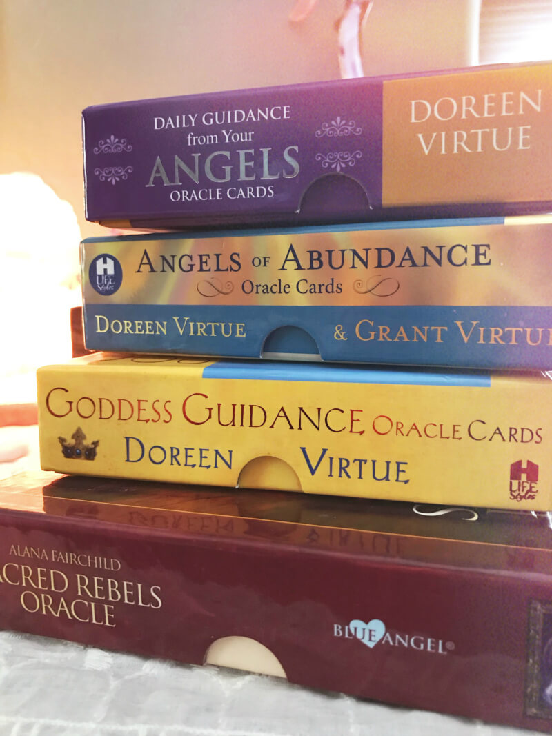Oracle cards are a great way to connect with yourself and with higher guidance