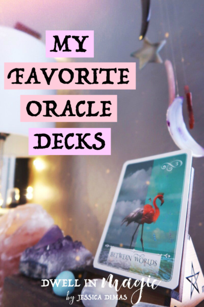 A list of my favorite oracle decks #witchythings #oracledecks #sacredselfcare #dwellinmagic