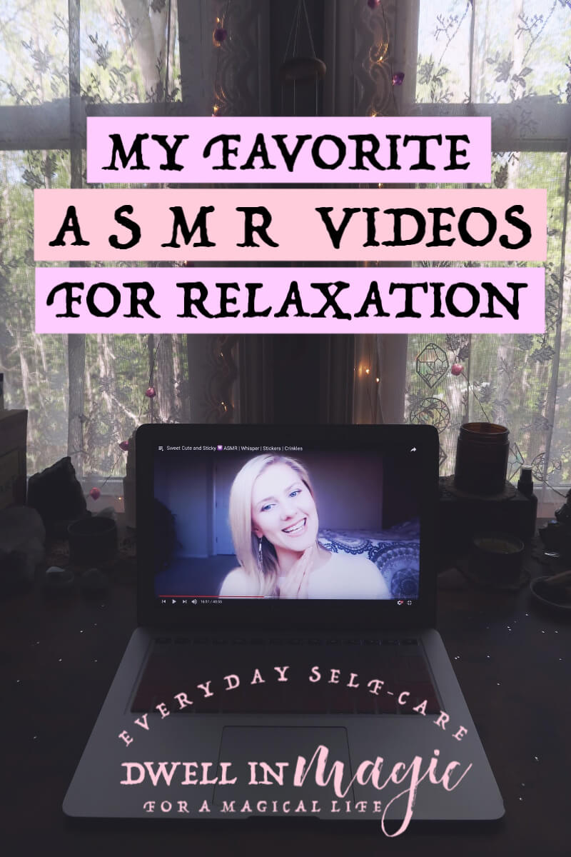 ASMR videos for relaxation