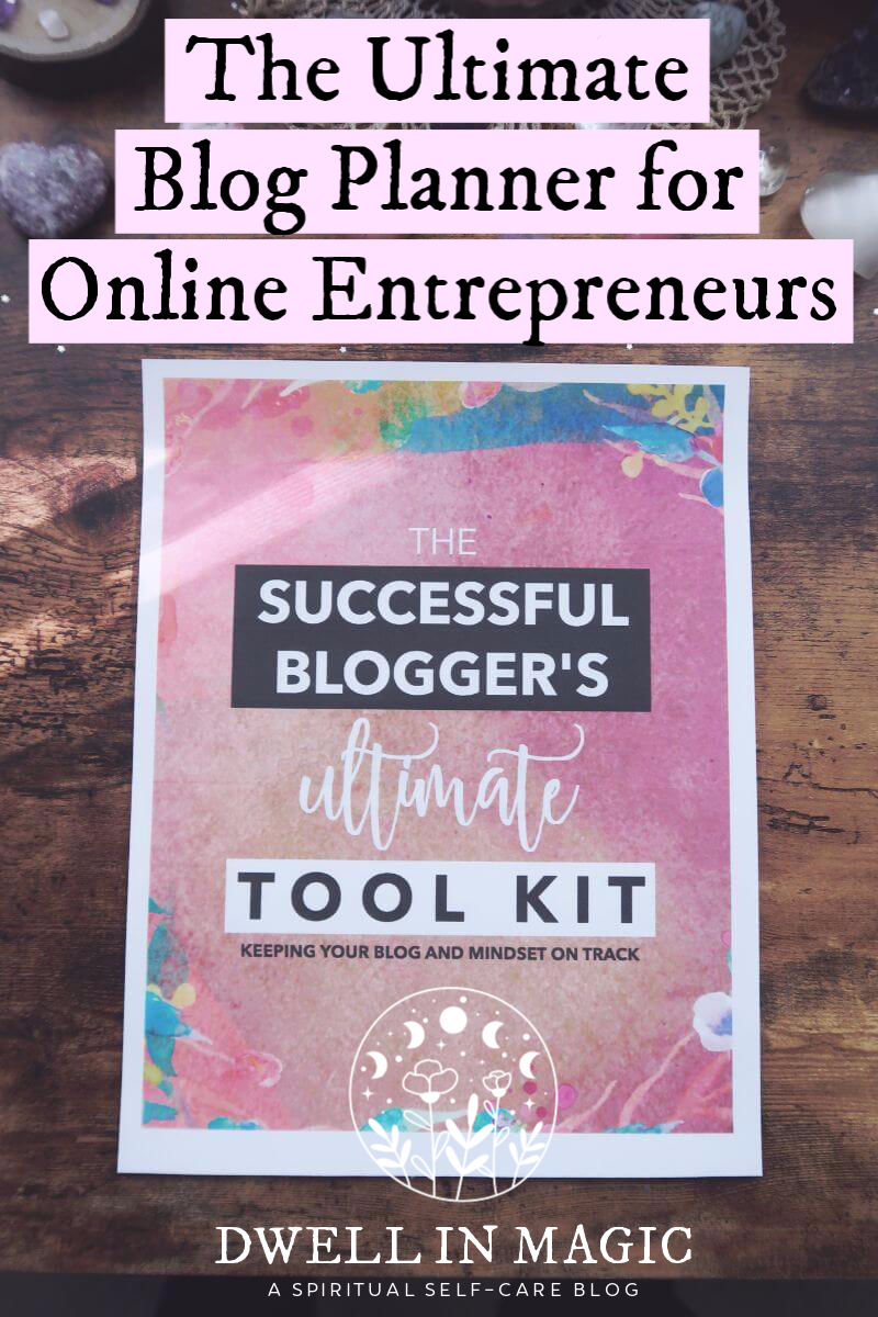 blog planner for online entrepreneurs