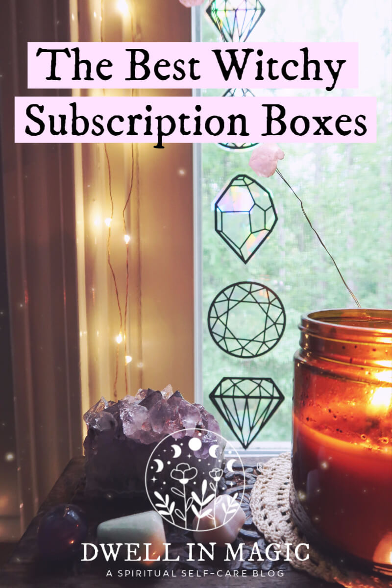 Spiritual surprise box- Monthly mindful box - Mystery crystal box