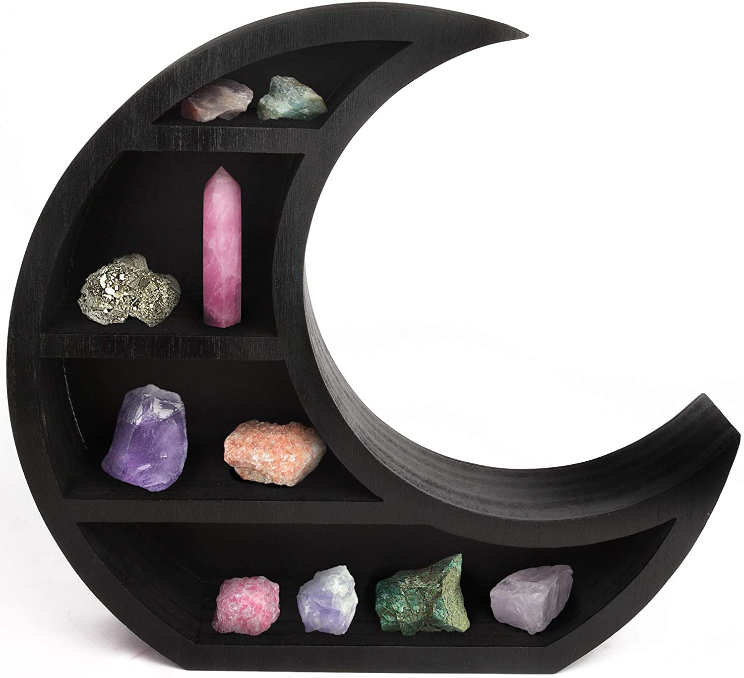 Crystal Display Moon Shelf