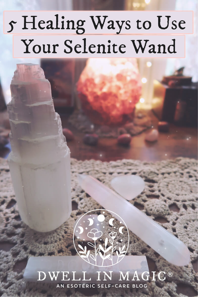 5 healing ways to use your selenite wand