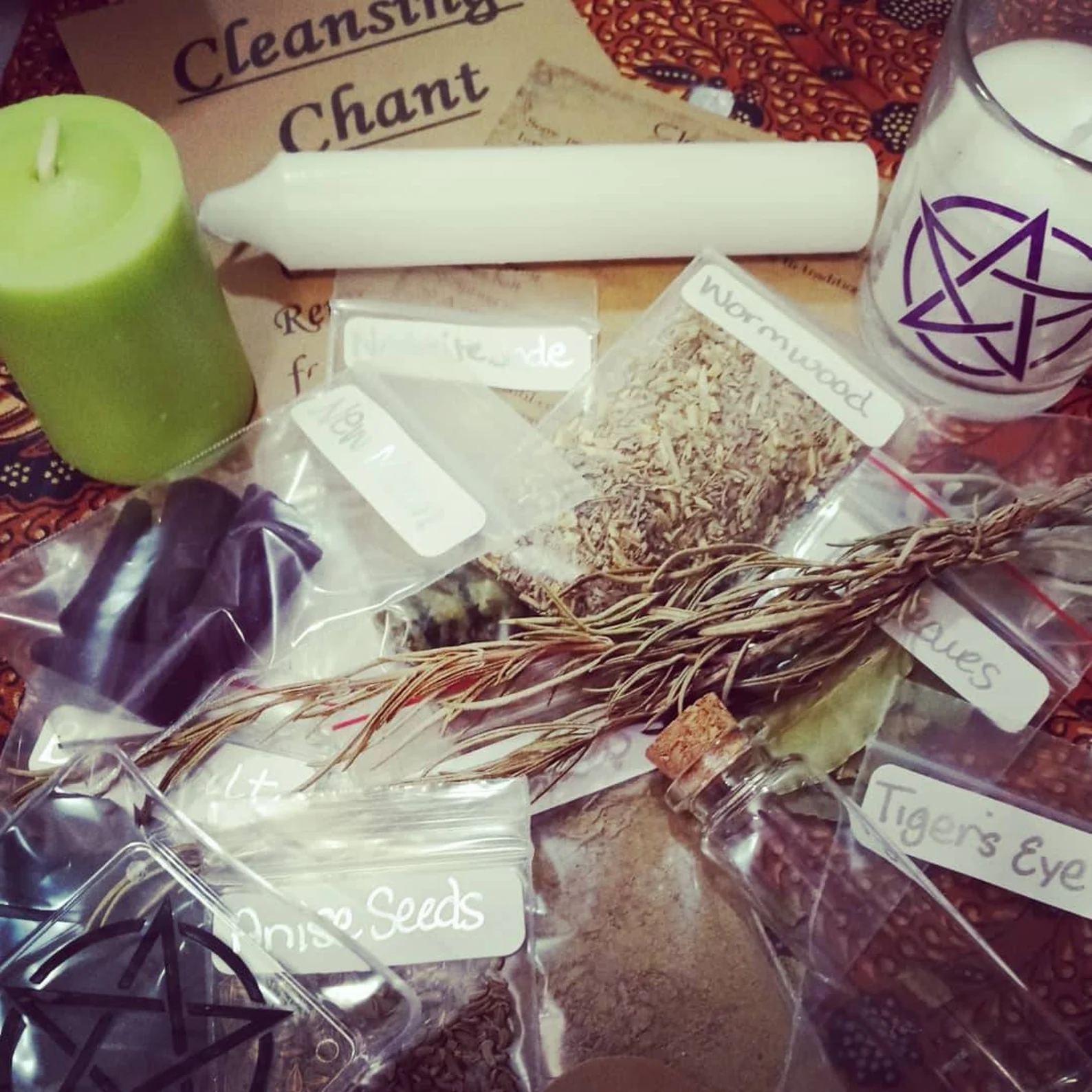 Monthly altar kit witch subscription box