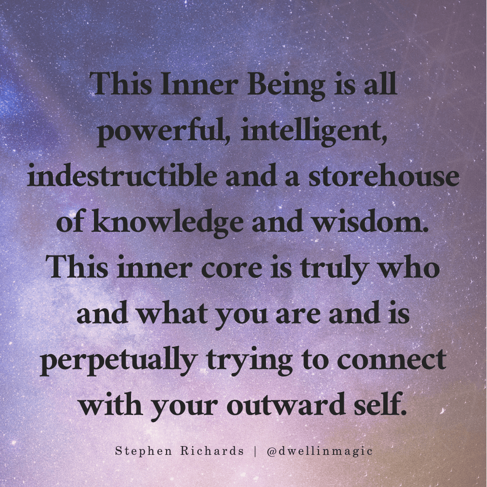 inner being quote Stephen richards