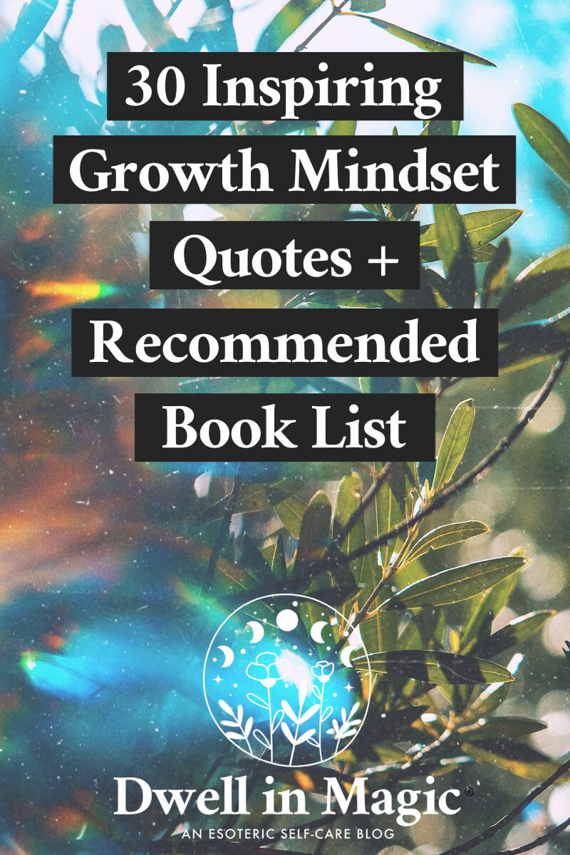 30 inspirational growth mindset quotes and recommended books