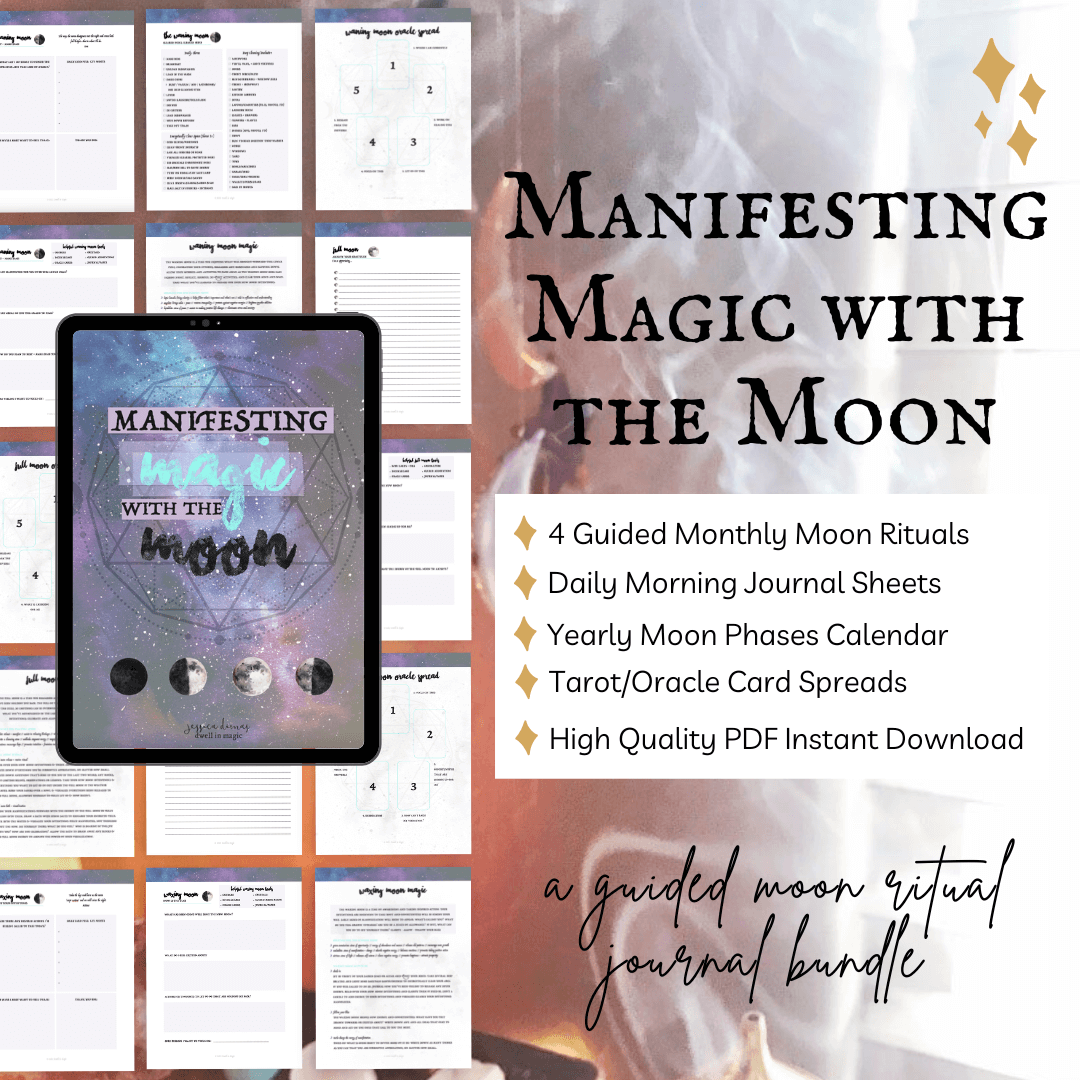 The Manifesting Magic With The Moon Ritual Journal