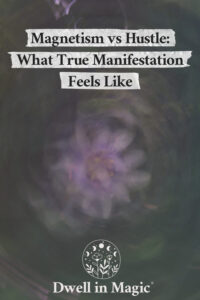 Manifestation doesn’t require hustle—it requires alignment. This blog post explores how magnetism works when you feel good first and let the universe meet you where you are. Let go of the pressure and return to your natural flow. #dwellinmagic #manifestation #alignment #abrahamhicks #energyhealing #spiritualselfcare #feminineenergy #lawofattraction